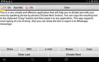 Simply Voice Dictation capture d'écran 2