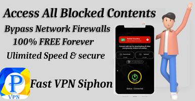 Siphon VPN - VPN سريع وآمن الملصق
