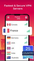 France VPN Ekran Görüntüsü 1
