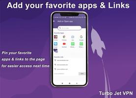 برنامه‌نما Turbo Jet VPN  free and unlimited VPN Proxy. عکس از صفحه