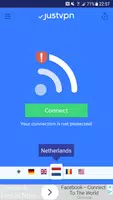 JustVPN MOD APK (Premium Unlocked) Bypass TikTok Ban 1