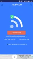 JustVPN MOD APK (Premium Unlocked) Bypass TikTok Ban 2