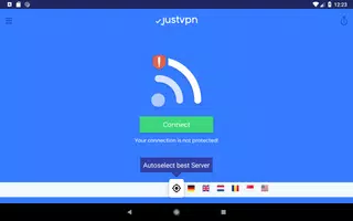 JustVPN MOD APK (Premium Unlocked) Bypass TikTok Ban 9