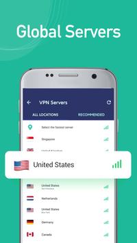 Free unblock VPN& security VPN by VPN Proxy Master 截图 1