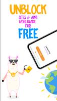 Lama: Free Unlimited VPN Proxy Cartaz