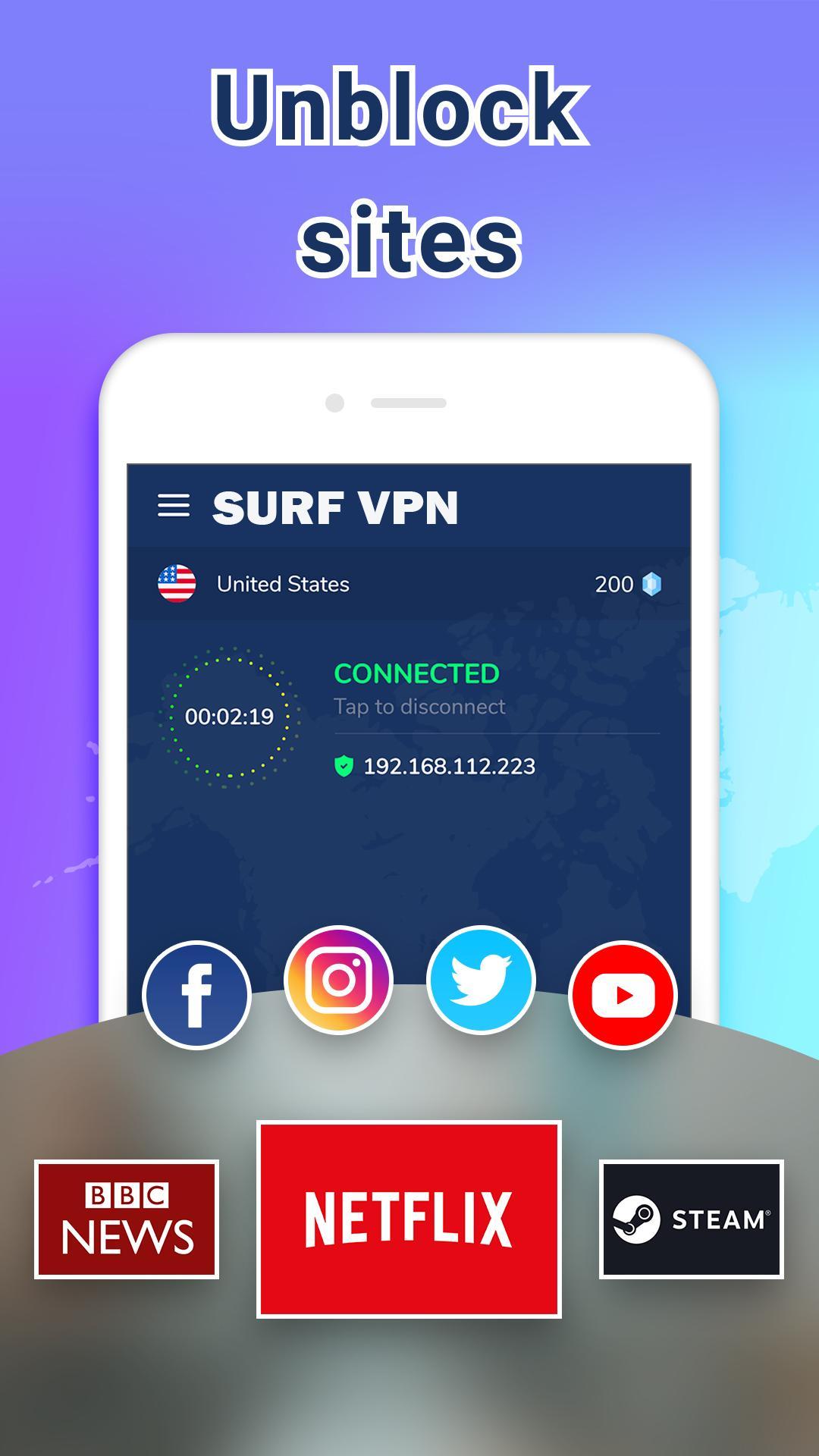 Бесплатный впн малайзия. Сёрф VPN. Впн для ютуба на андроид. Secure VPN Mod. Surf VPN для Windows.