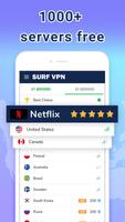 Surf VPN - Free VPN & Secure Hotspot VPN Affiche