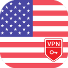 USA VPN 圖標