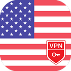 USA VPN icône