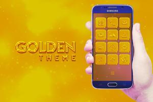 Golden Theme Launcher poster