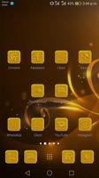 Golden Theme Launcher screenshot 3