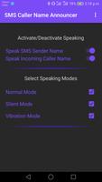 Caller SMS Name Speaker Announcer ảnh chụp màn hình 1