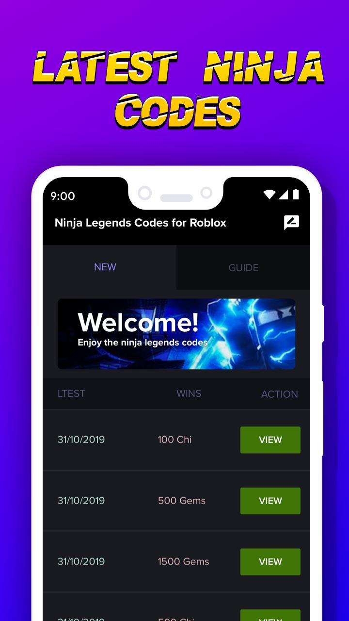 Ninja Legends Codes For Roblox Roblox Promo Code For Android Apk Download - all codes for ninja legends roblox 2019