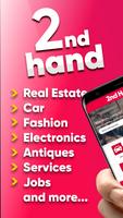 Second Hand: kupuj i sprzedawaj samochód, dom plakat