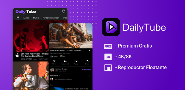 Cómo descargar la última versión de DailyTube - media player APK 5.3.51.104 para Android 2025 image