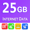Daily 25 GB Internet Data App