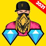 💎 Free Diamonds For Fire Quiz Real App 2021 icon