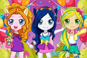 Poster Dress Up Games for Girls