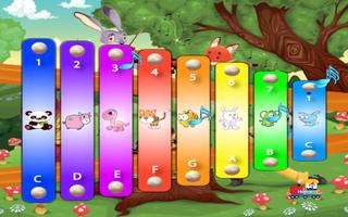Panda Babies Xylophone Free تصوير الشاشة 1