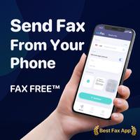 FAX FREE™: Send FAX From Phone Affiche