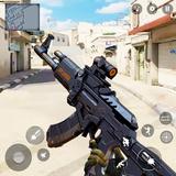 لعبة القناص حرب المسدس بدون نت أيقونة