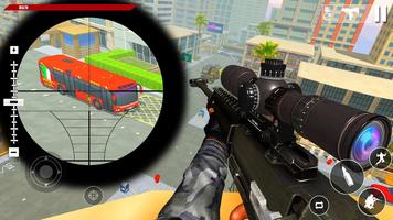 Sniper Pure: ガンマン ゲーム ゴン 3D 撃つ スクリーンショット 1