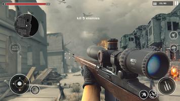 WW2 Sniper 3D: Pure War Games poster