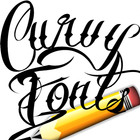 Lettering Font Design icono