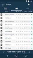 Morocco Football League - Botola Maroc ภาพหน้าจอ 1
