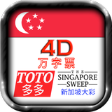 ikon 4D, TOTO, Singapura menyapu