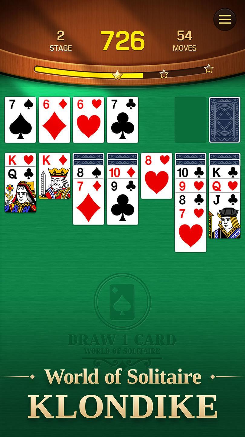 world of solitaire klondike for android apk download