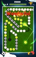 Ball Puzzle - Game Marmer & Bubble Shooter Gratis screenshot 1