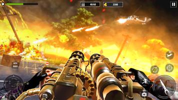 fps sniper game perang offline poster