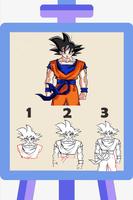 How To Draw Goku -Super Saiyan পোস্টার