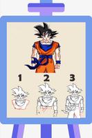 How To Draw Goku -Super Saiyan Cartaz