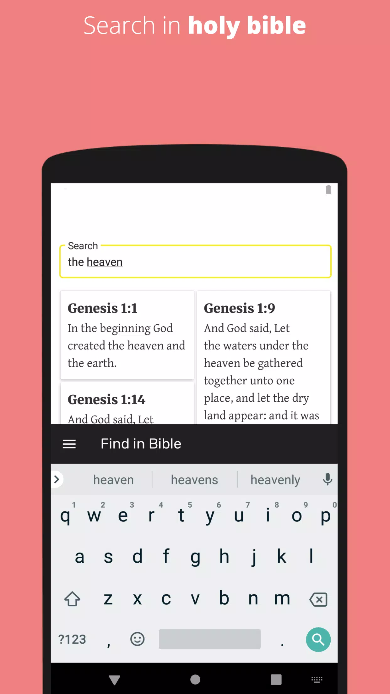 King James Bible (Kjv) Offline & Free Bible Verses For Android - Apk  Download
