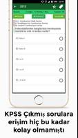 KPSS Tarih Çıkmış Sorular capture d'écran 2