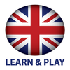 Belajar dan bermain b Inggeris ikon