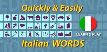 学び、遊びます. イタリア語の単語