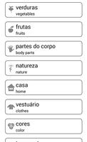 जानें और खेलो पुर्तगाली शब्द स्क्रीनशॉट 2