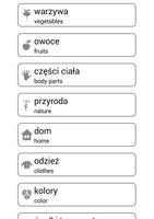 برنامه‌نما یادگیری و بازی لهستانی کلمات عکس از صفحه