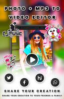 Photo + Mp3 To Video Editor 스크린샷 2