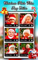 Christmas Photo Video Song Editor - Merry Xmas Affiche