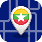 Offline Myanmar Maps - Gps icône