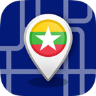 Offline Myanmar Maps - Gps 아이콘