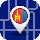 Offline Mongolia Maps - Gps ícone