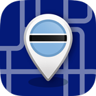 Offline Botswana Maps - Gps アイコン
