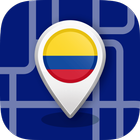 Offline Colombia Maps - Gps icône