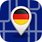 Offline Germany Maps - Gps أيقونة