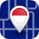 ikon Offline Indonesia Maps - Gps